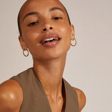 Maxi Maxi Crystal Hoops 26mm