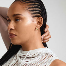Jua recycled chunky hoop earrings