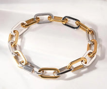Relier BI Colour Link Paperclip Bracelet
