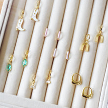 Sloane Boxy Huggie Hoop Earrings 