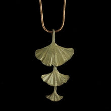 Gingko Triple Pendant