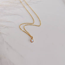 Adora Opal Heart Necklace