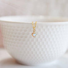 Adora Opal Heart Necklace