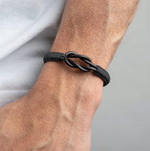 Infinity Knot Leather Bracelet