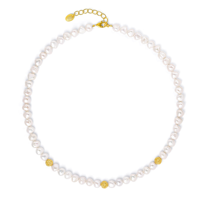 Rospina Pearl Necklace