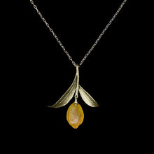 Lemon Drop Leaf Pendant