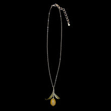 Lemon Drop Leaf Pendant