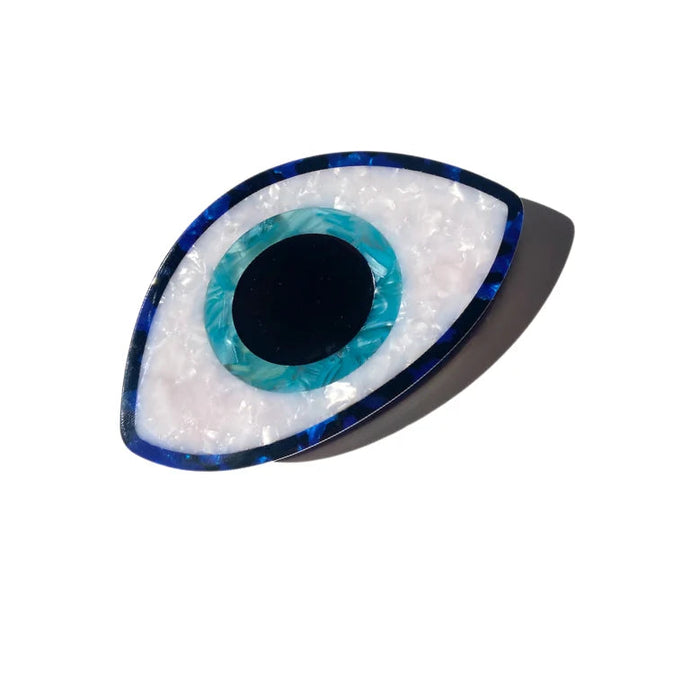 Evil Eye Claw Hair Clip