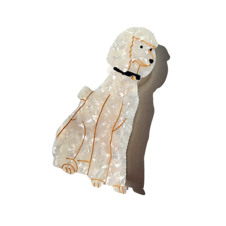Poodle Claw Hair Clip