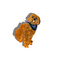 Golden Doodle Claw Hair Clip