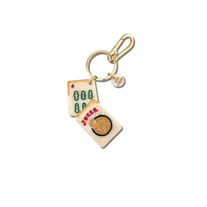 Mahjong Bag Charm + Keychain