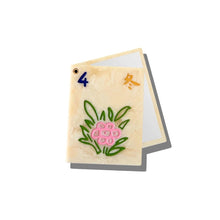 Flower Mahjong Compact Mirror