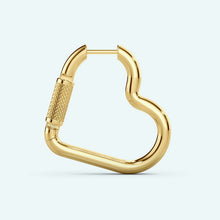 Heart Carabiner Earring