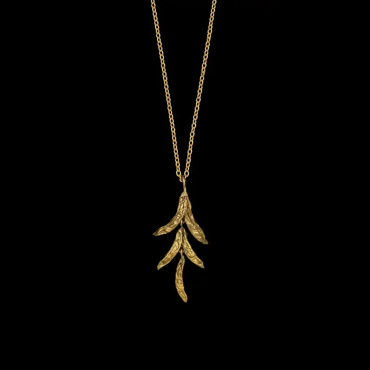 Hosta Pod Pendant