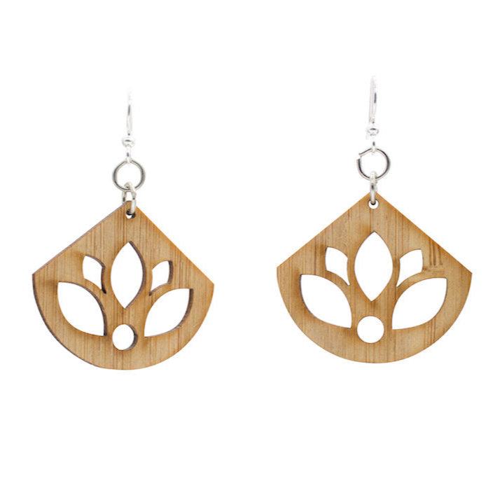 Lotus Bamboo Earrings