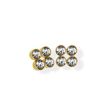 Luxe Square CZ Studs