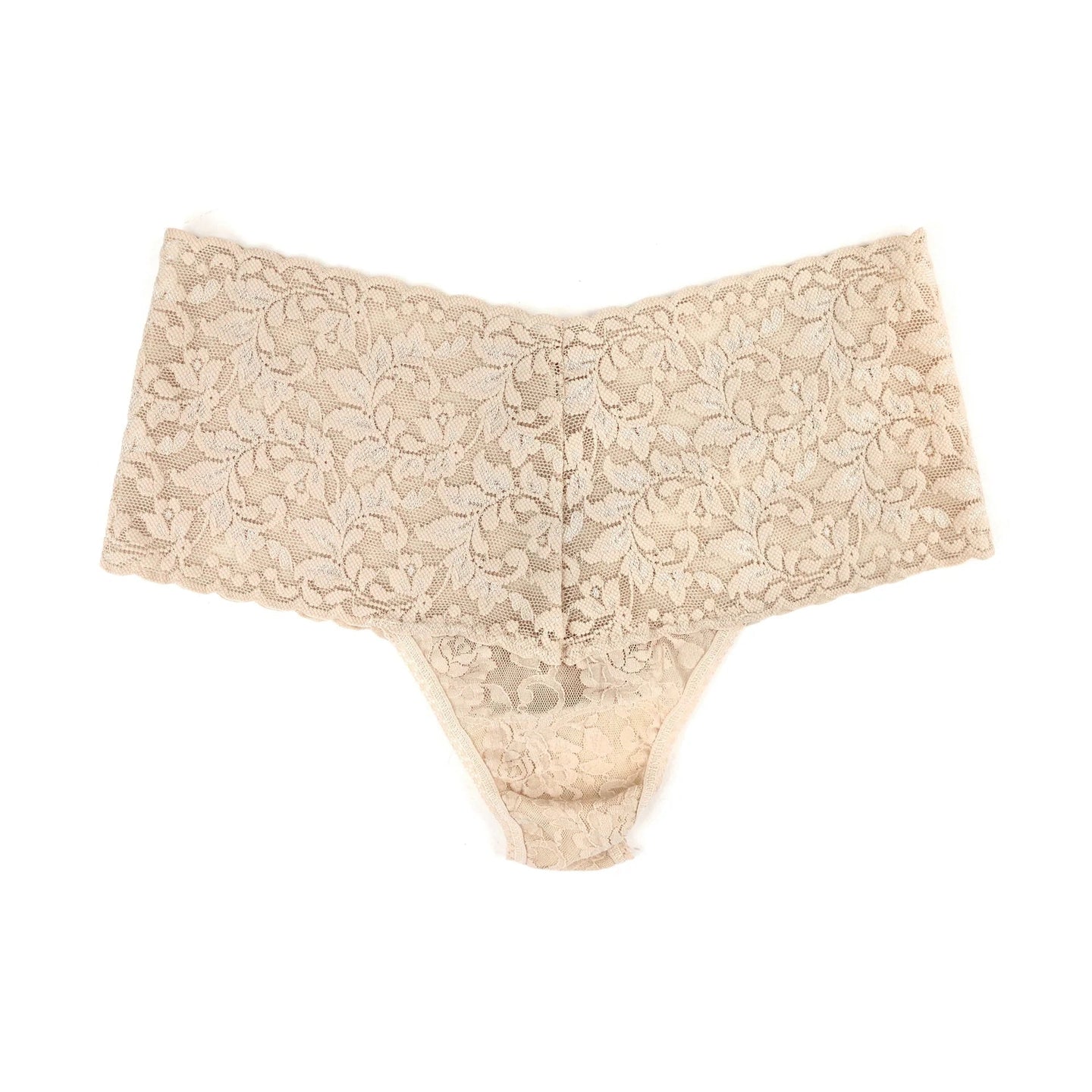Retro Lace Thong Chai