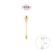 Bubble with Hanging Bubble Earring