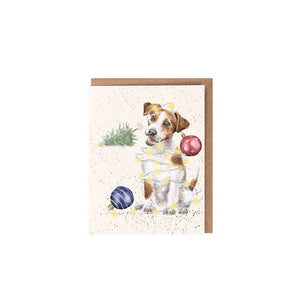 Joyful and Triumphant Jack Russell Enclosure Card