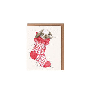 Christmas Stocking Enclosure Card