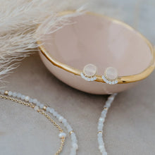 Admiration Studs Rose Quartz
