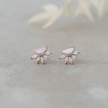 Antique Studs Mother of Pearl
