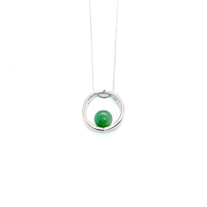 Balance Double Ring Necklace