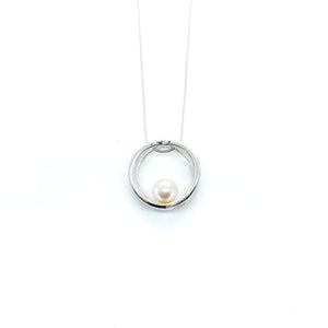 Balance Double Ring Necklace