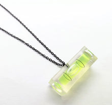 Level Necklace with Black Chain