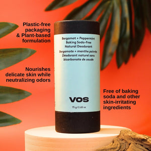 Bergamot & Peppermint Baking Soda Free Deodorant