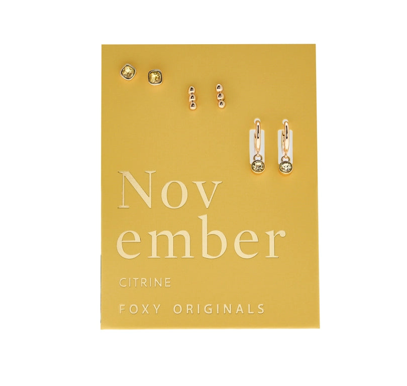 Birthstone Earrings