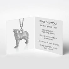 Biko the Wolf Charm