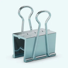 Binder Clip Single Earring Silver