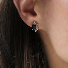 Diana Black Onyx Studs
