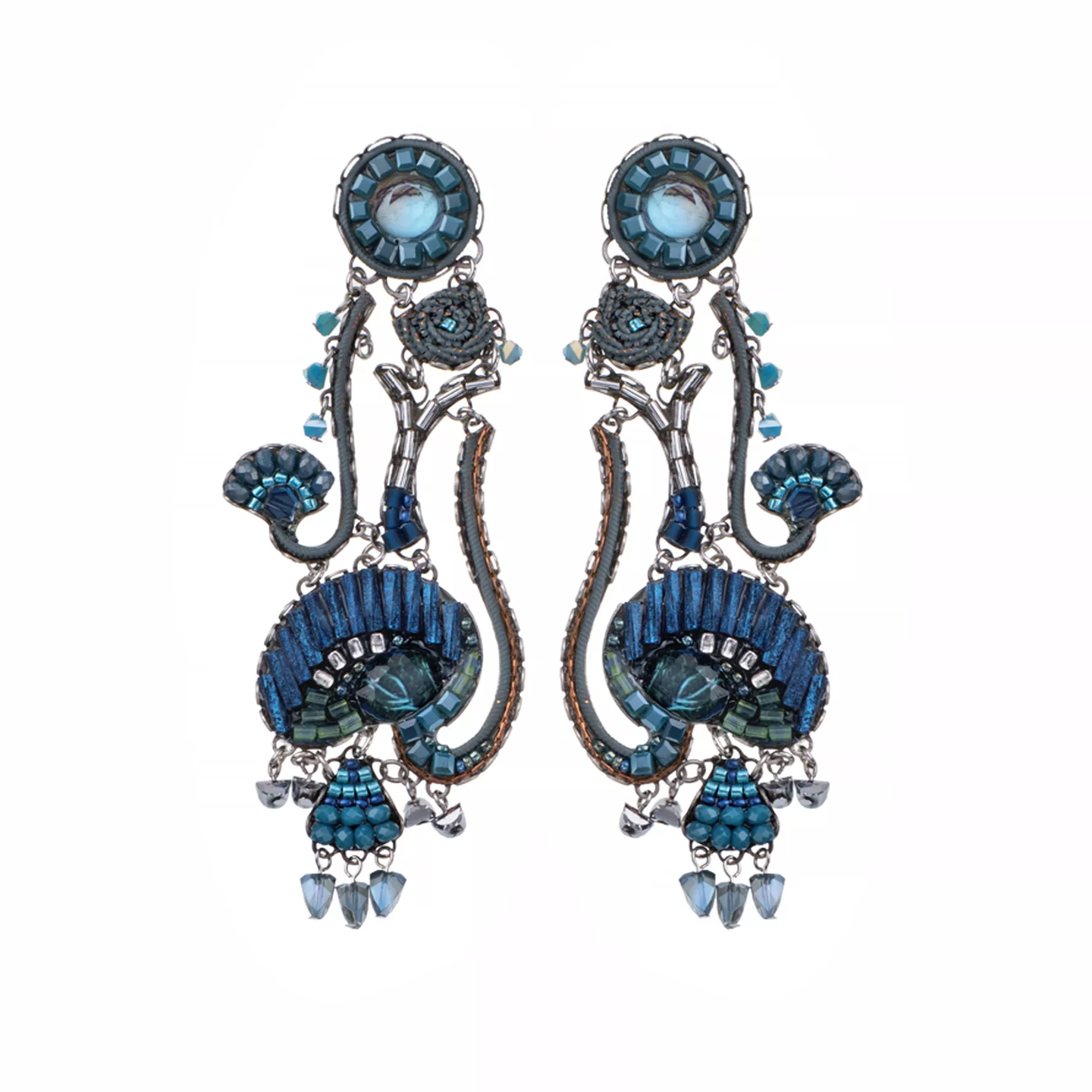Deep Frost Felicity Earrings