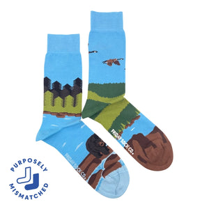 Canadian Shield Landscape Men's Socks