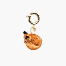 Sleeping Fox Charm 