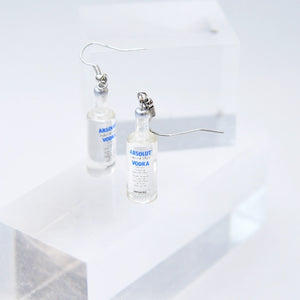 Vodka Bottle Earrings