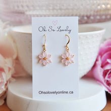 Charlotte Beautiful Flower Dangle Earrings