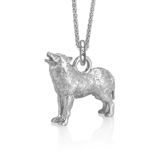 Biko the Wolf Charm