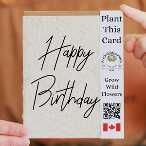 Classic Happy Birthday Card