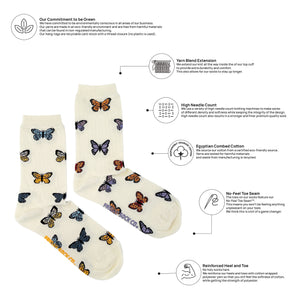 Butterfly Women's Socks
