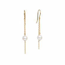 Cascade White Pearl Earrings