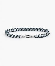 Catena Venetian Navy Silver Bracelet