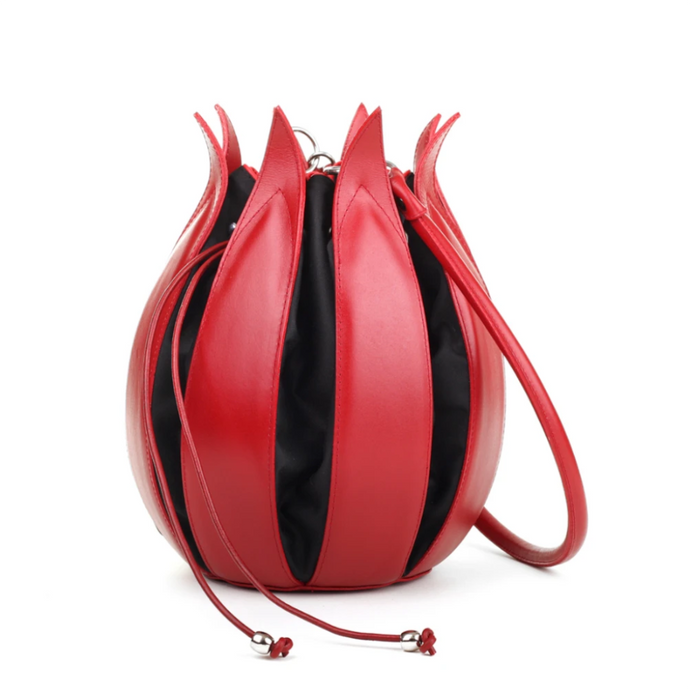 bylin Classic Leather Tulip Back Red Black 070111