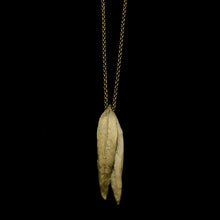 Eucalyptus Long Double Leaf Pendant