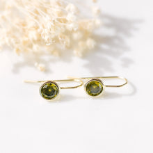 Dazzle Earrings Moss Green