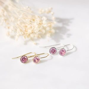 Dazzle Earrings Pink