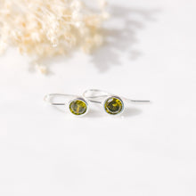 Dazzle Earrings Moss Green