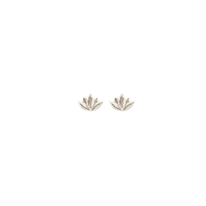 Lotus CZ Studs